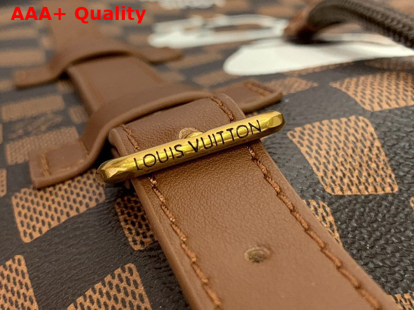 Louis Vuitton Christopher MM Backpack in Damier Phriendship Coated Canvas Replica