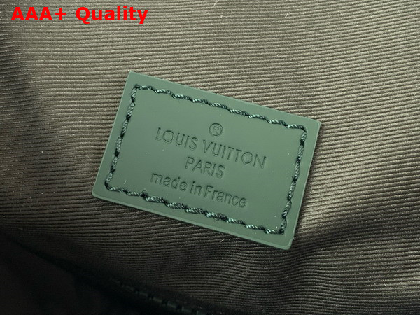 Louis Vuitton Christopher MM Backpack in Forest Green Taurillon Monogram Embossed Cowhide Leather M24428 Replica