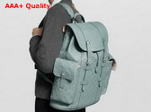 Louis Vuitton Christopher MM Backpack in Misty Lake Green Taurillon Monogram Leather M13863 Replica