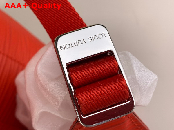 Louis Vuitton Christopher MM Backpack in Vermillion Red Epi XL Grained Leather M23764 Replica