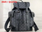 Louis Vuitton Christopher PM Backpack in Monogram Eclipse Canvas Replica