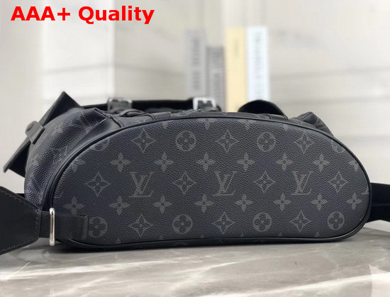 Louis Vuitton Christopher PM Backpack in Monogram Eclipse Canvas Replica