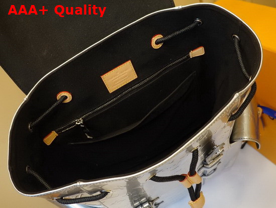 Louis Vuitton Christopher PM Backpack in Monogram Mirror Coated Canvas M58756 Replica