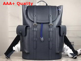 Louis Vuitton Christopher PM Navy Blue Epi Leather M58868 Replica