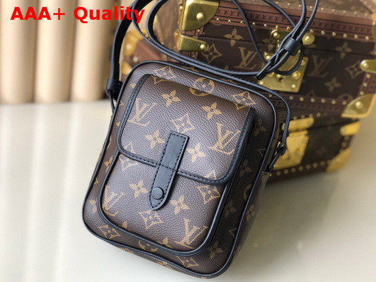 Louis Vuitton Christopher Wearable Wallet in Monogram Macassar Coated Canvas and Cowhide Leather M69404 Replica