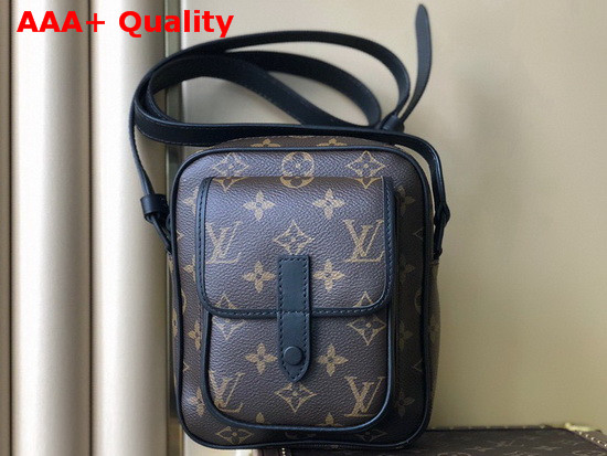 Louis Vuitton Christopher Wearable Wallet in Monogram Macassar Coated Canvas and Cowhide Leather M69404 Replica