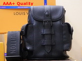 Louis Vuitton Christopher XS in Black Taurillon Leather M58495 Replica