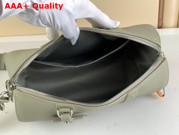 Louis Vuitton City Keepall Bag in Gray Aerogram Cowhide Leather M59328 Replica