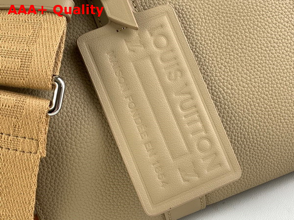 Louis Vuitton City Keepall Bag in Sage Cowhide Leather Replica