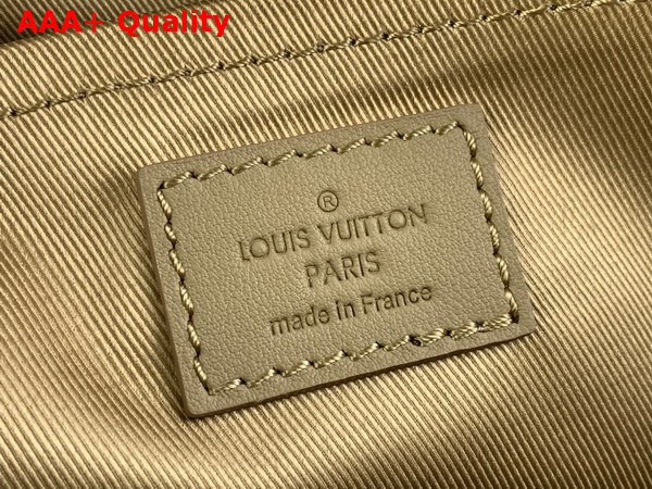 Louis Vuitton City Keepall Bag in Sage Cowhide Leather Replica