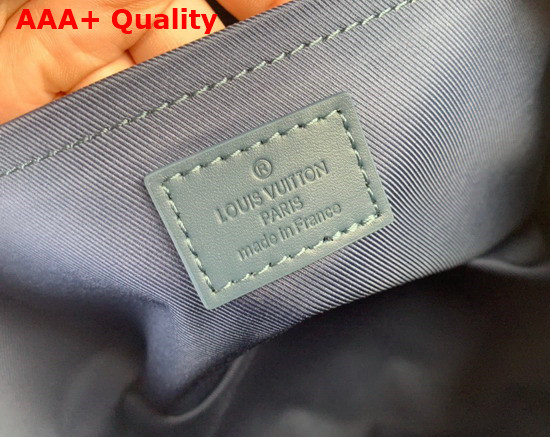 Louis Vuitton City Keepall Blue Aerogram Cowhide Leather Replica