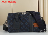 Louis Vuitton City Keepall Blue Monogram Canvas M46339 Replica