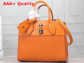 Louis Vuitton City Steamer PM Amaretto Orange and Iris Blue Grained Calfskin M55348 Replica