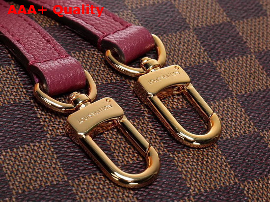 Louis Vuitton Clapton Damier Ebene Raisin Replica