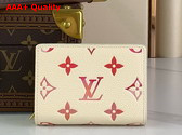 Louis Vuitton Clea Wallet in Sunrise Aquarelle Monogram Empreinte Leather M83481 Replica