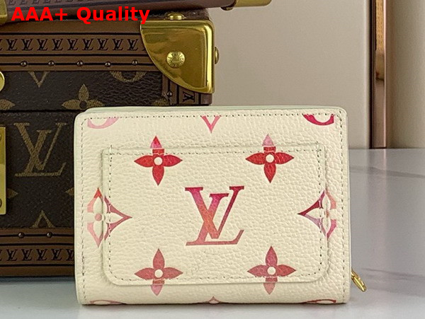 Louis Vuitton Clea Wallet in Sunrise Aquarelle Monogram Empreinte Leather M83481 Replica