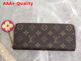 Louis Vuitton Clemence Wallet Monogram Blooming Flower Special Edition M68314 Replica