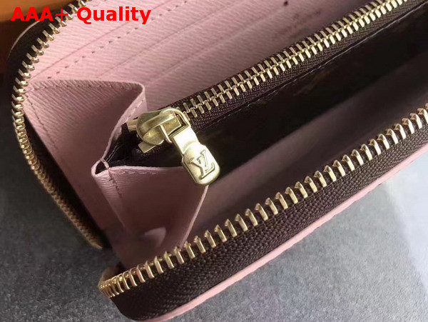 Louis Vuitton Clemence Wallet Monogram Canvas Pink Interior M64201 Replica