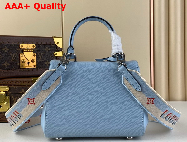 Louis Vuitton Cluny Mini Handbag in Cloud Blue Epi Grained Cowhide Leather M22617 Replica