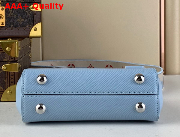 Louis Vuitton Cluny Mini Handbag in Cloud Blue Epi Grained Cowhide Leather M22617 Replica