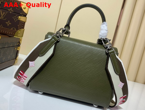 Louis Vuitton Cluny Mini Handbag in Khaki Epi Grained Cowhide Leather Replica