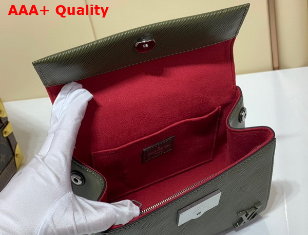 Louis Vuitton Cluny Mini Handbag in Khaki Epi Grained Cowhide Leather Replica
