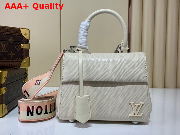 Louis Vuitton Cluny Mini Handbag in Quartz Epi Grained Cowhide Leather M58928 Replica