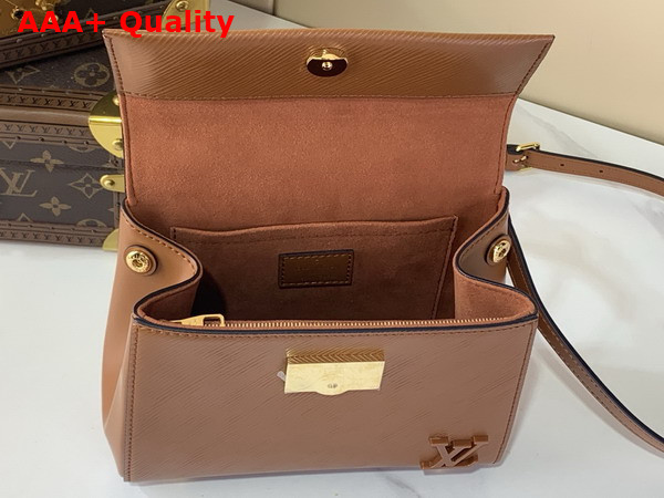 Louis Vuitton Cluny Mini Handbag in Tan Epi Leather M25881 Replica