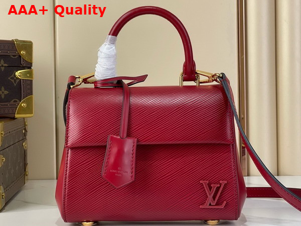 Louis Vuitton Cluny Mini Monogram Rouge Epi Leather M15229 Replica