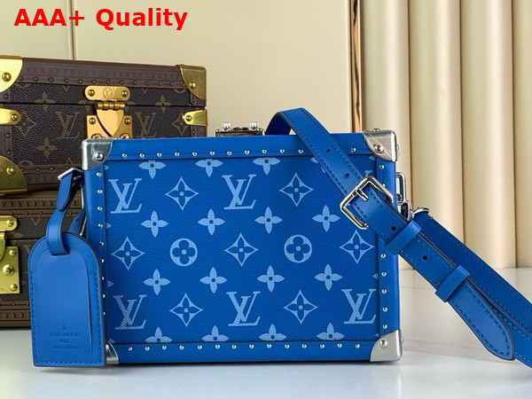 Louis Vuitton Clutch Box in Blue Monogram Canvas M10611 Replica