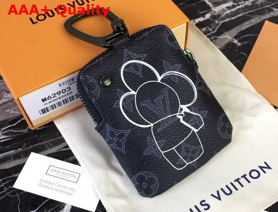 Louis Vuitton Coin Pouch Bag Charm and Key Holder Replica