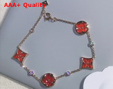 Louis Vuitton Color Blossom BB Multi Motif Bracelet Yellow Gold Onyx and Diamonds Replica