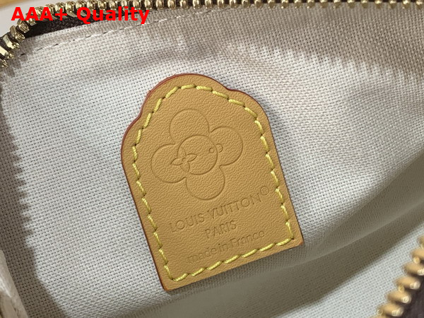 Louis Vuitton Colorful Edition of the Nano Speedy Monogram Snowy Pearl Coated Canvas M15330 Replica