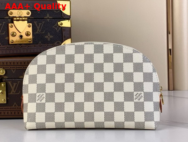 Louis Vuitton Cosmetic Pouch GM in Damier Azur Canvas Replica