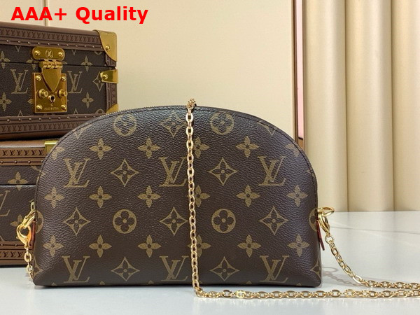 Louis Vuitton Cosmetic Pouch MM with Chain Monogram Canvas Replica