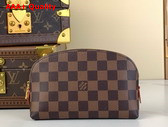 Louis Vuitton Cosmetic Pouch PM Damier Ebene Canvas N47516 Replica