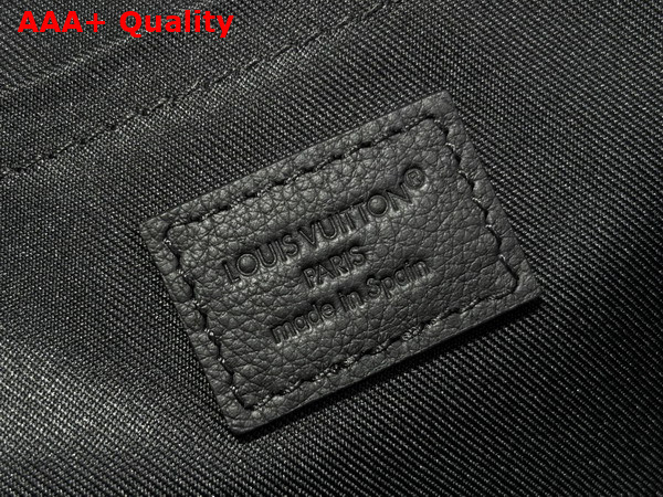 Louis Vuitton Courrier Messenger in Black Monogram Shadow Calfskin Leather M28781 Replica