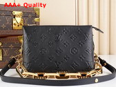 Louis Vuitton Coussin BB Handbag in Black Monogram Embossed Puffy Lambskin M20574 Replica