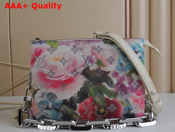 Louis Vuitton Coussin BB Multicolor Satin Textile and Crystals M21157 Replica