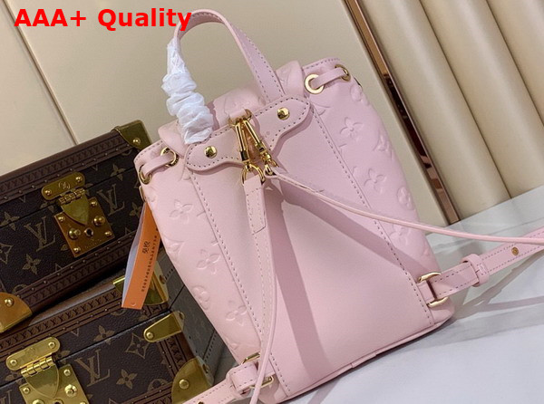 Louis Vuitton Coussin Backpack Mini Jasmine Pink Lambskin Leather M13389 Replica