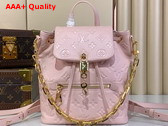 Louis Vuitton Coussin Backpack PM in Jasmine Pink Lambskin Leather Replica
