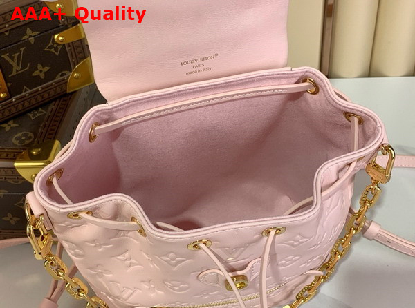 Louis Vuitton Coussin Backpack PM in Jasmine Pink Lambskin Leather Replica