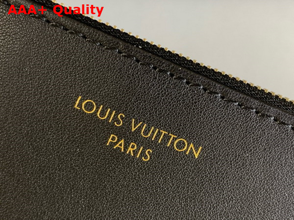 Louis Vuitton Coussin Hobo MM Black Calf Leather M12068 Replica