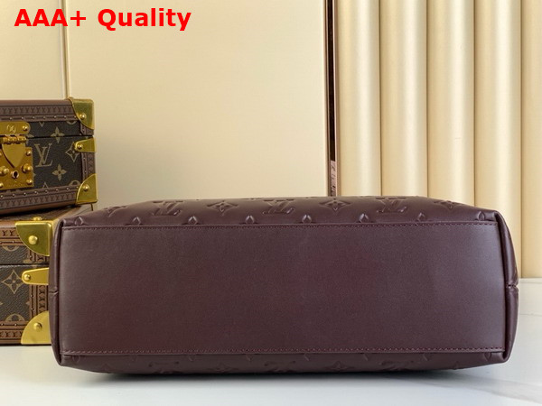 Louis Vuitton Coussin Hobo MM Chocolat Calf Leather M12072 Replica