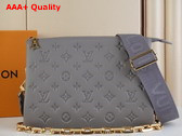 Louis Vuitton Coussin PM Handbag in Grey Monogram Embossed Puffy Lambskin M20842 Replica