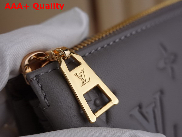 Louis Vuitton Coussin PM Handbag in Grey Monogram Embossed Puffy Lambskin M20842 Replica