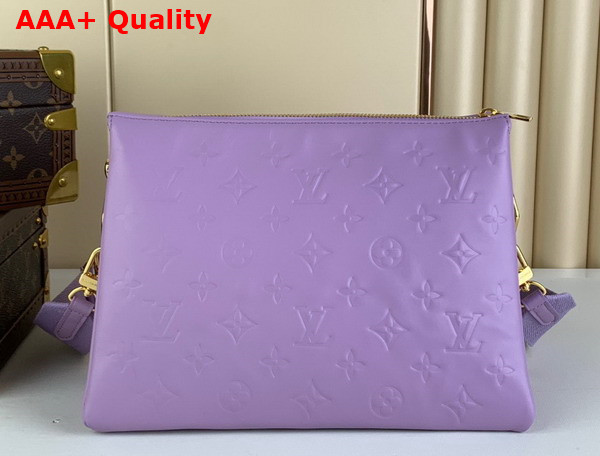 Louis Vuitton Coussin PM Handbag in Light Purple Lambskin M21439 Replica