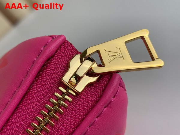 Louis Vuitton Coussin PM Handbag in Rose Miami Pink Lambskin M21773 Replica