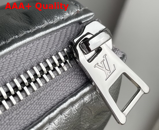 Louis Vuitton Coussin PM Handbag in Silver Monogram Embossed Puffy Lambskin M57913 Replica