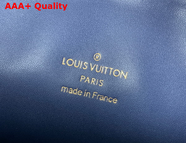 Louis Vuitton Coussin PM Tricolor Bag in Blue Lambskin M22953 Replica
